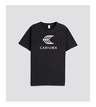 Cariuma T-Shirt Black with Off-White Logo
