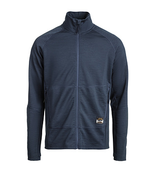 Férfi merinó pulóver Lundhags Tived Merino Full Zip M
