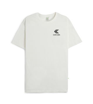 Unisex tričko Cariuma T-Shirt Off-White with Small Black Logo