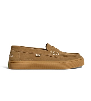 Pánské volnočasové boty Cariuma CAJU Loafer Gum Camel Suede