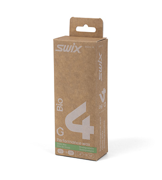 Skluzný vosk Swix Bio-G4 Performance Wax, 180g