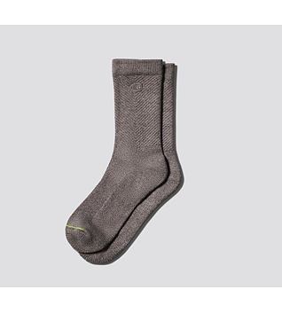 Cariuma Crew Socks Melange Grey