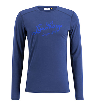 Férfi póló Lundhags Fulu Merino Longsleeve T-Shirt M