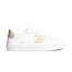 Dámské volnočasové boty Cariuma SALVAS White Leather Shifting Sand Logo Sneaker 