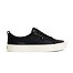 Dámské volnočasové boty Cariuma OCA Low Black Premium Leather Sneaker