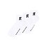 Ponožky On Logo Sock Mid 3-pack