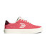 Pánské volnočasové boty Cariuma NAIOCA Watermelon Suede Ivory Logo Ruby Wine Sneaker