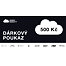Dárkový poukaz e-shop 500Kč