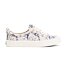 Dámské volnočasové boty Cariuma OCA Low White Spectrum Blue Parrot Print Canvas Sneaker