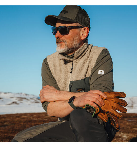 Pánská merino vesta Lundhags Flok Wool Ms Pile Vest