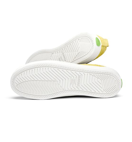 Dámské volnočasové boty Cariuma OCA Low Lemonade Hairy Suede Sneaker