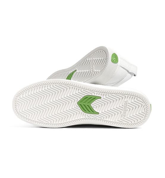 Dámské volnočasové boty Cariuma OCA Therma Low White Premium Leather Sneaker