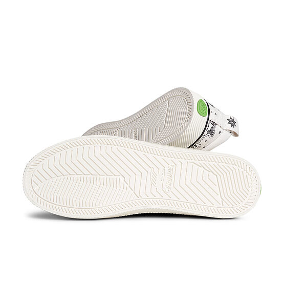 Dámské volnočasové boty Cariuma OCA Low Off-White Bandana Canvas Sneaker
