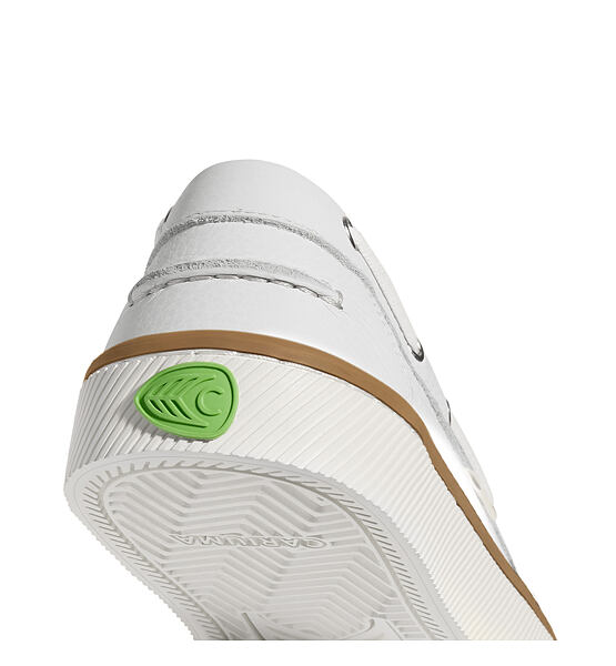 Pánské volnočasové boty Cariuma Mare Boat Shoe White Premium Leather