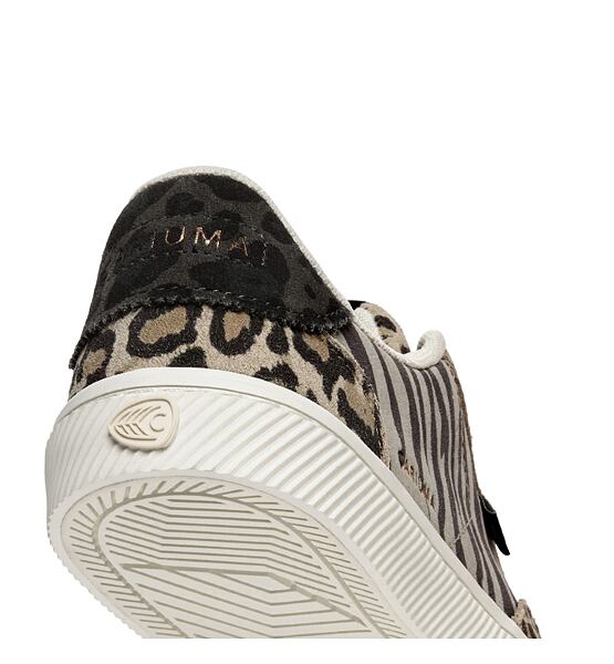 Pánské volnočasové boty Cariuma TOCA Zebra Leopard Print Suede Sneaker