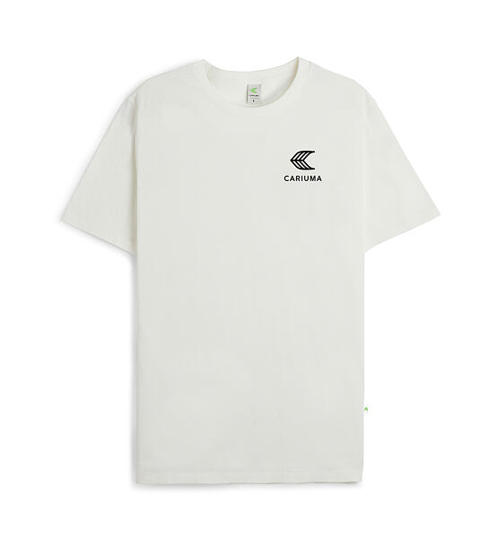 Unisex tričko Cariuma T-Shirt Off-White with Small Black Logo