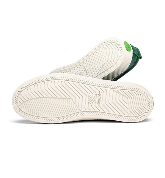 Dámské volnočasové boty Cariuma OCA Low Abundant Green Premium Leather Sneaker