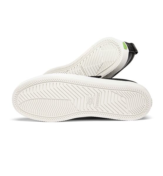 Dámské volnočasové boty Cariuma OCA Mary Jane Black Napa Leather Sneaker