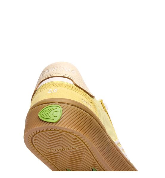 Dámské volnočasové boty Cariuma CATIBA PRO 2.0 Suede and Cordura Gum Cirtus Yellow