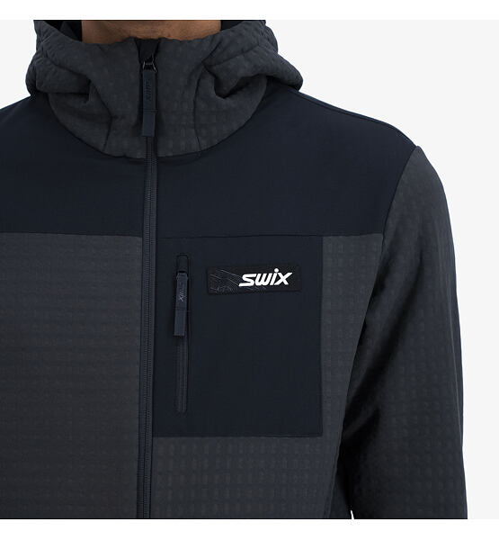 Pánská bunda Swix Surmount Stormfleece Hood Jacket M