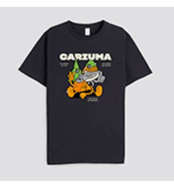 Cariuma T-Shirt Black Take Nothing Leave Nothing