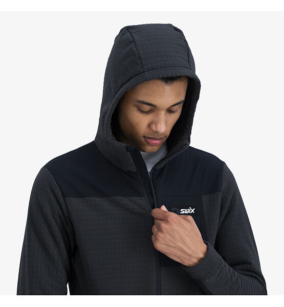Pánská bunda Swix Surmount Stormfleece Hood Jacket M