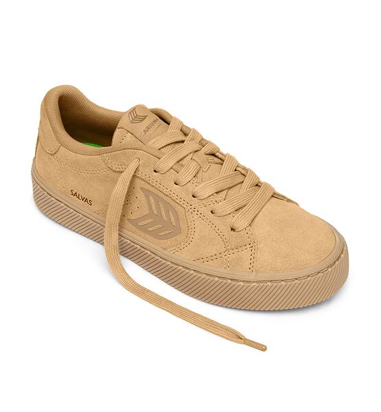 Pánské volnočasové boty Cariuma SALVAS All Latte Suede Sneaker
