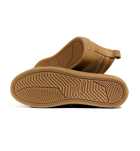 Dámské volnočasové boty Cariuma OCA High All Camel Suede Sneaker