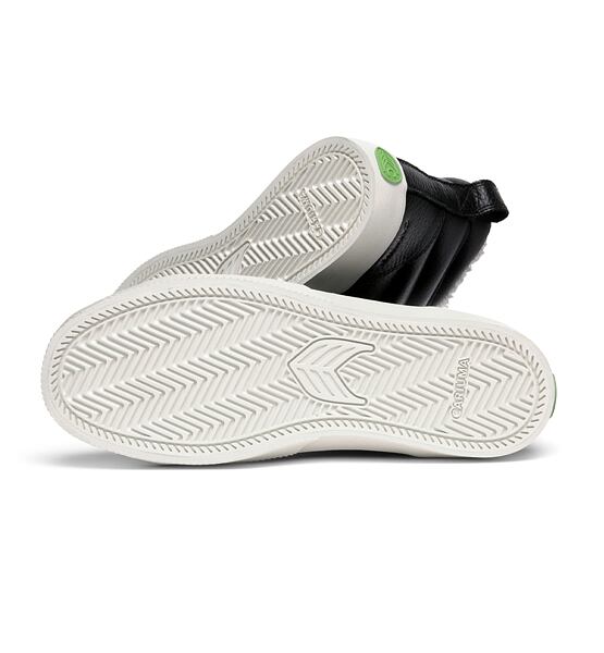 Dámské volnočasové boty Cariuma OCA Therma High Black Premium Leather Sneaker