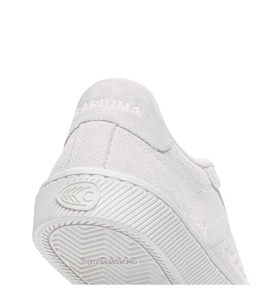 Dámské volnočasové boty Cariuma SALVAS All Smoke White Suede Sneaker