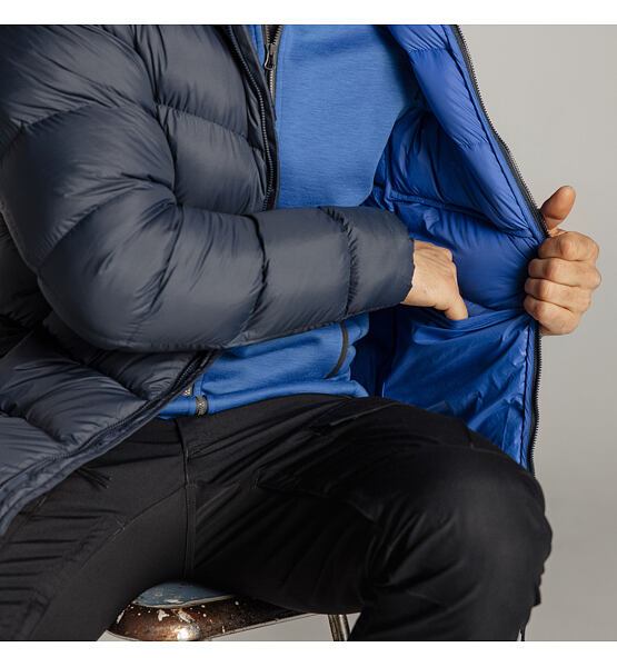 Pánská péřová bunda Lundhags Fulu Down Hooded Jacket M