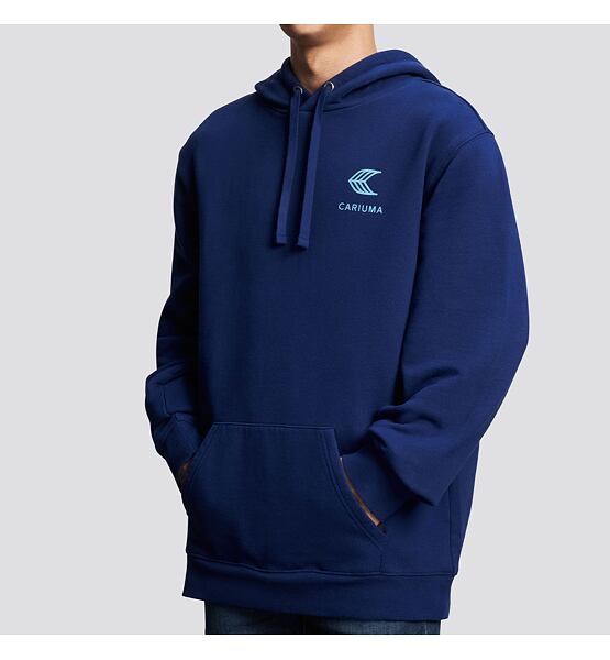Cariuma Hoodie Navy with Blue Logo