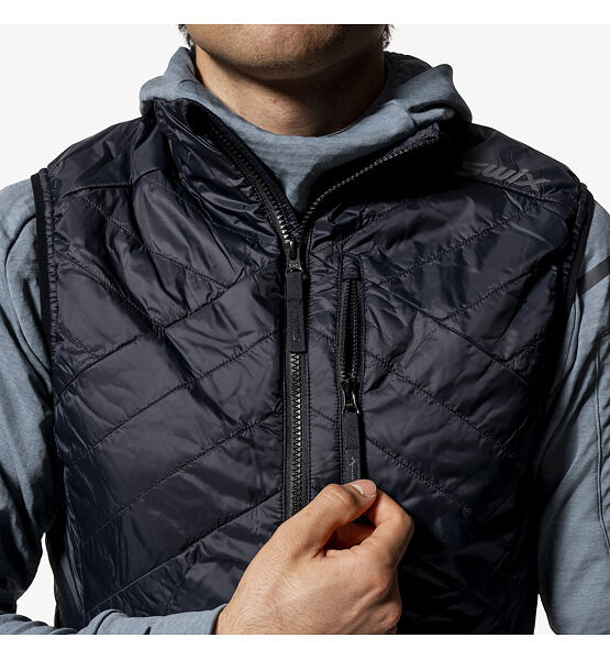 Pánská běžecká vesta Swix Pace Insulated Vest M