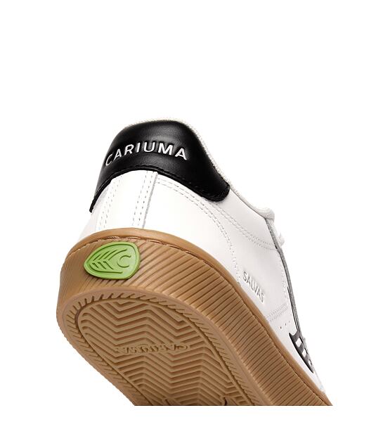 Pánské volnočasové boty Cariuma SALVAS Leather Gum Warm White Black Logo