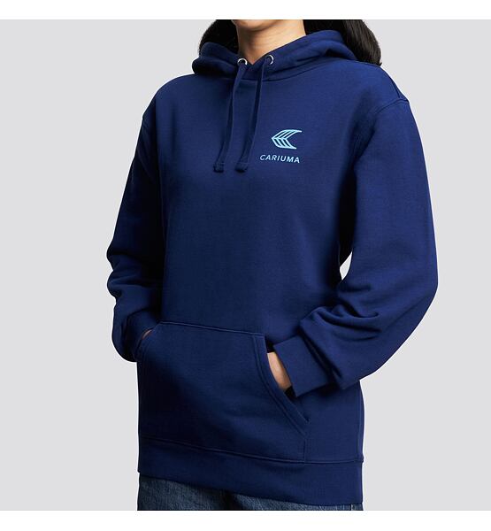 Cariuma Hoodie Navy with Blue Logo