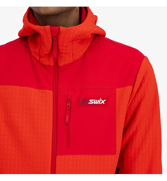 Pánská bunda Swix Surmount Stormfleece Hood Jacket M