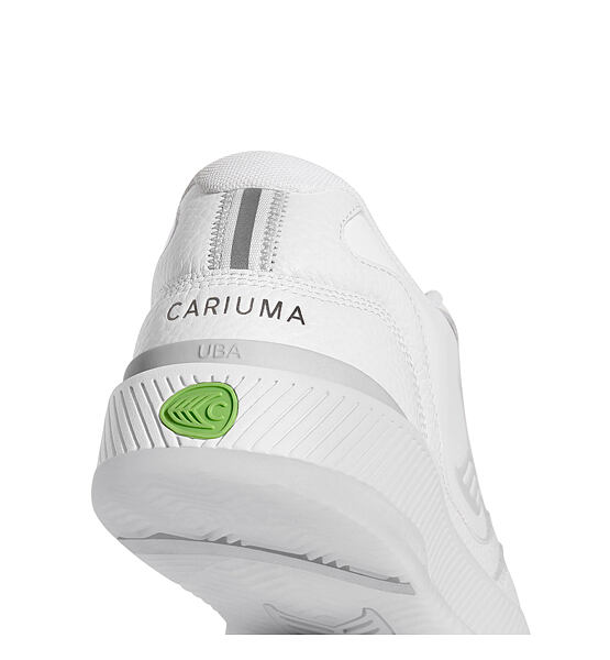 Dámské volnočasové boty Cariuma UBA White Premium Leather Ice Logo Sneaker