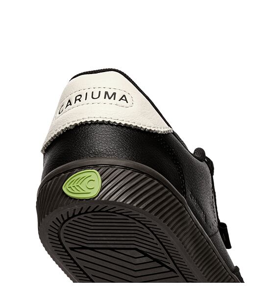 Pánské volnočasové boty Cariuma TOCA Soft Grain Leather and Suede Teak Black