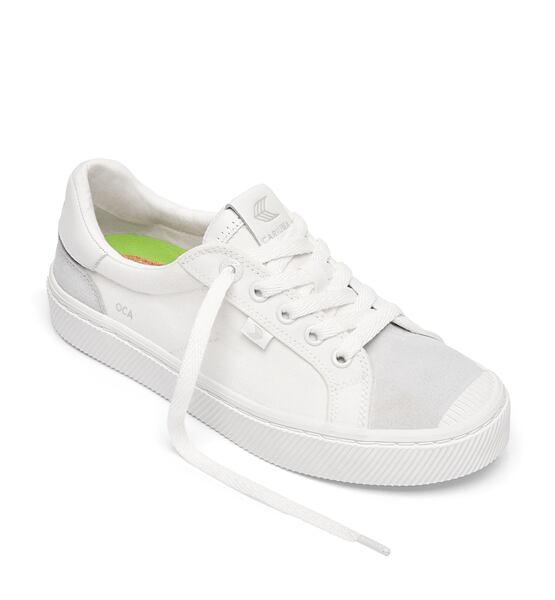 Pánské volnočasové boty Cariuma OCA 2.0 Nylon and Suede Warm White