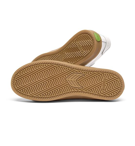 Pánské volnočasové boty Cariuma SALVAS Leather Gum Warm White Ice Logo