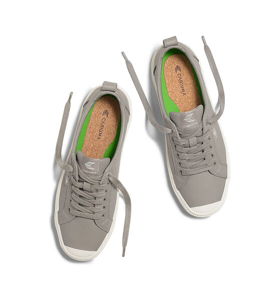Dámské volnočasové boty Cariuma OCA Low Grey Premium Leather Sneaker