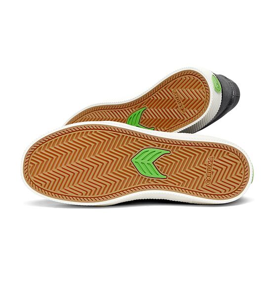 Pánské volnočasové boty Cariuma VALLELY PRO Magnet Grey Suede and Cordura Ivory Logo Sneaker