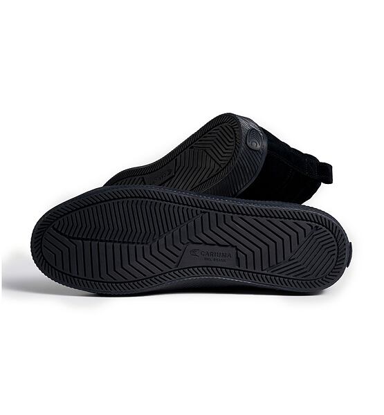 Dámské volnočasové boty Cariuma OCA High All Black Suede Sneaker