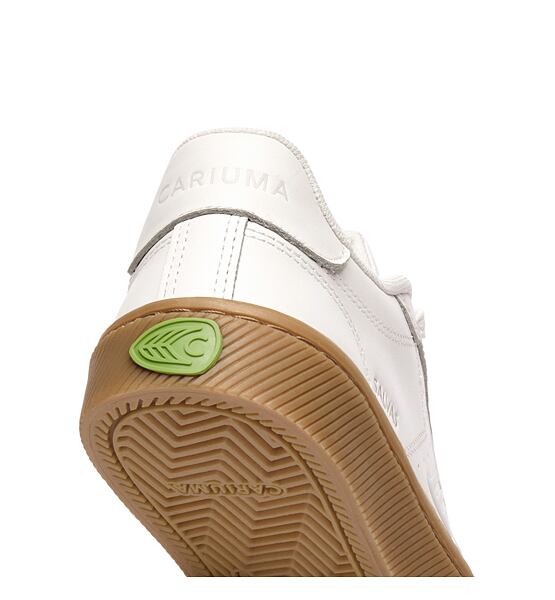 Pánské volnočasové boty Cariuma SALVAS Leather Gum Warm White Ice Logo