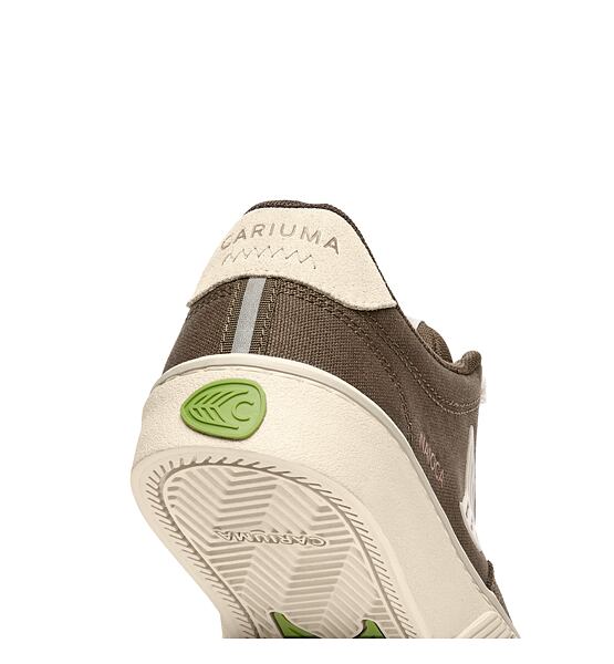 Pánské volnočasové boty Cariuma NAIOCA PRO Stripe Suede and Canvas Teak