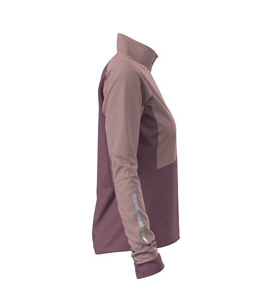 Dámská funkční mikina Swix Pace Hybrid Full Zip Midlayer W