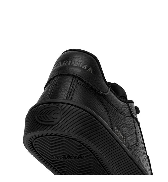 Pánské volnočasové boty Cariuma SALVAS All Black Premium Leather Sneaker