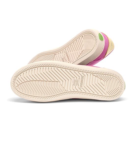 Pánské volnočasové boty Cariuma TOCA Nylon and Suede Rose Violet