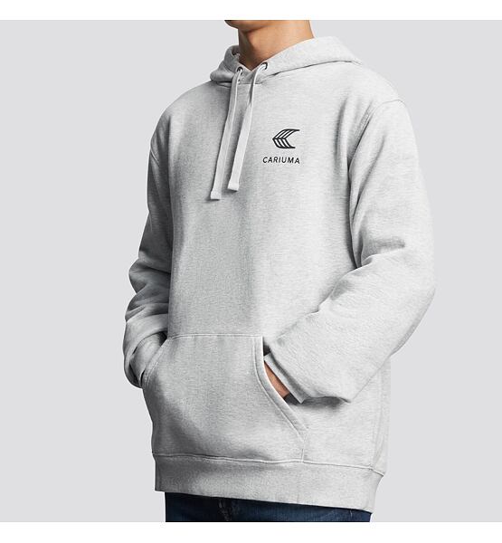 Cariuma Hoodie Melange Grey with Black Logo