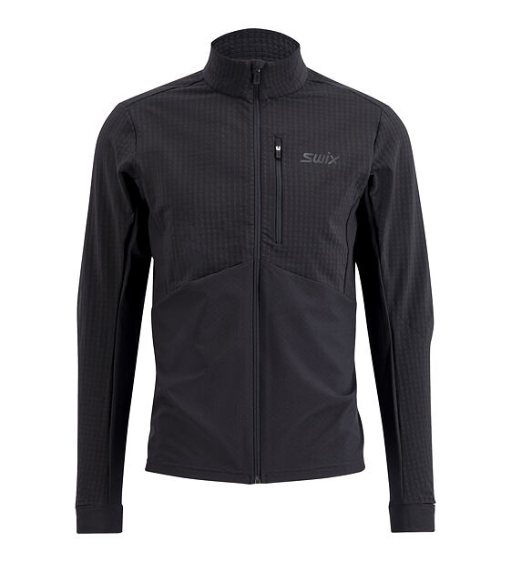 Pánská funkční mikina Swix Pace Hybrid Full Zip Midlayer M